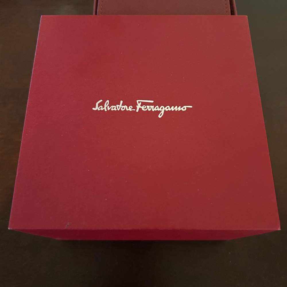 Salvatore Ferragamo Men's Watch with Red and Blue Bezel 44mm - Picture 4 of 6